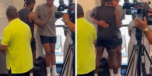 开云下载-贝弗利参加湖人发布会，与韦少的互动让人暂时安心