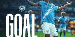 官方：赖因德斯对阵狼队的进球当选曼城队内8月最佳进球